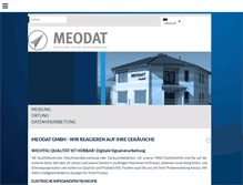 Tablet Screenshot of meodat.com